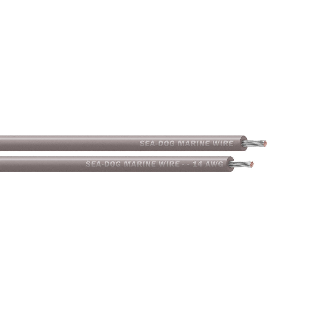 SeaDog 14 AWG Grey Primary Wire 100 8014112